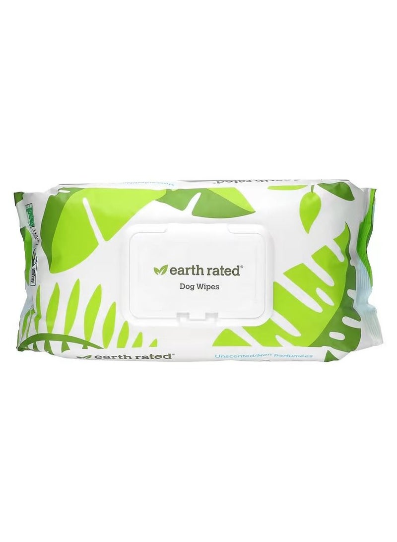 إيرث ريتد مناديل مبللة للكلاب بدون رائحة - Image 1