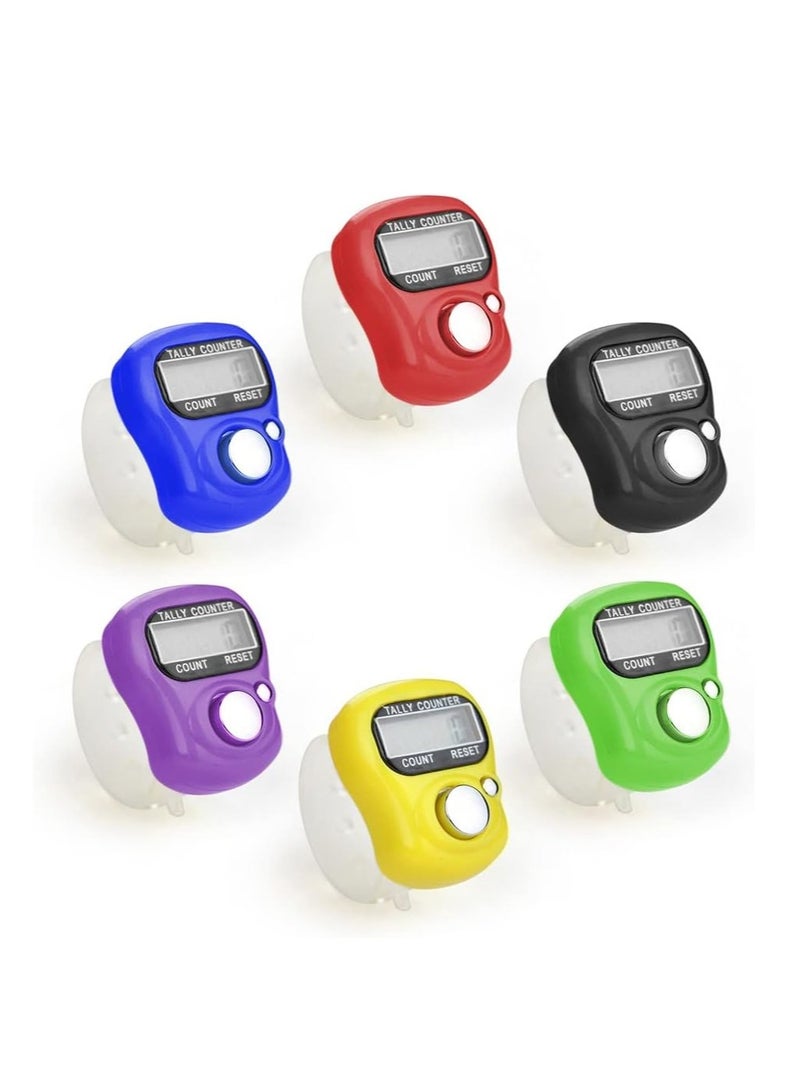 Electronic finger counter with digital LCD display and reset capability, ideal for golf hand counting, counting goods, counting turns in knitting, easy to use and practical design - Image 2