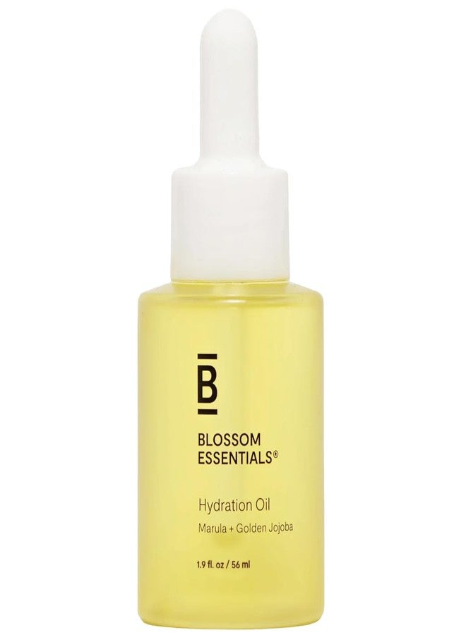 Blossom Essentials Hydration Oil for Face & Body - Antioxidant-Rich with Marula Oil, Golden Jojoba, Rosehip & Squalane, Lightweight Formula for Deep Hydration, Soothing, and Anti-Aging Benefits - Image 1