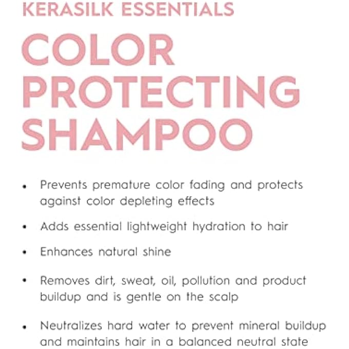 Kerasilk ESSENTIAL COLOUR-PROTECTING SHAMPOO FOR COLOURED HAIR, 750 ML - Image 3