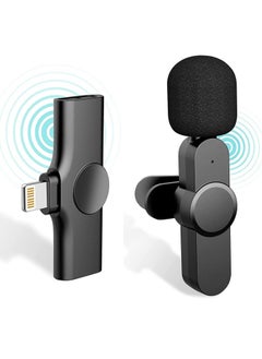 Generic Wireless Lavalier Microphone Compatible for iPhone Mic for Recording TikTok YouTube Live Stream  - Image 1