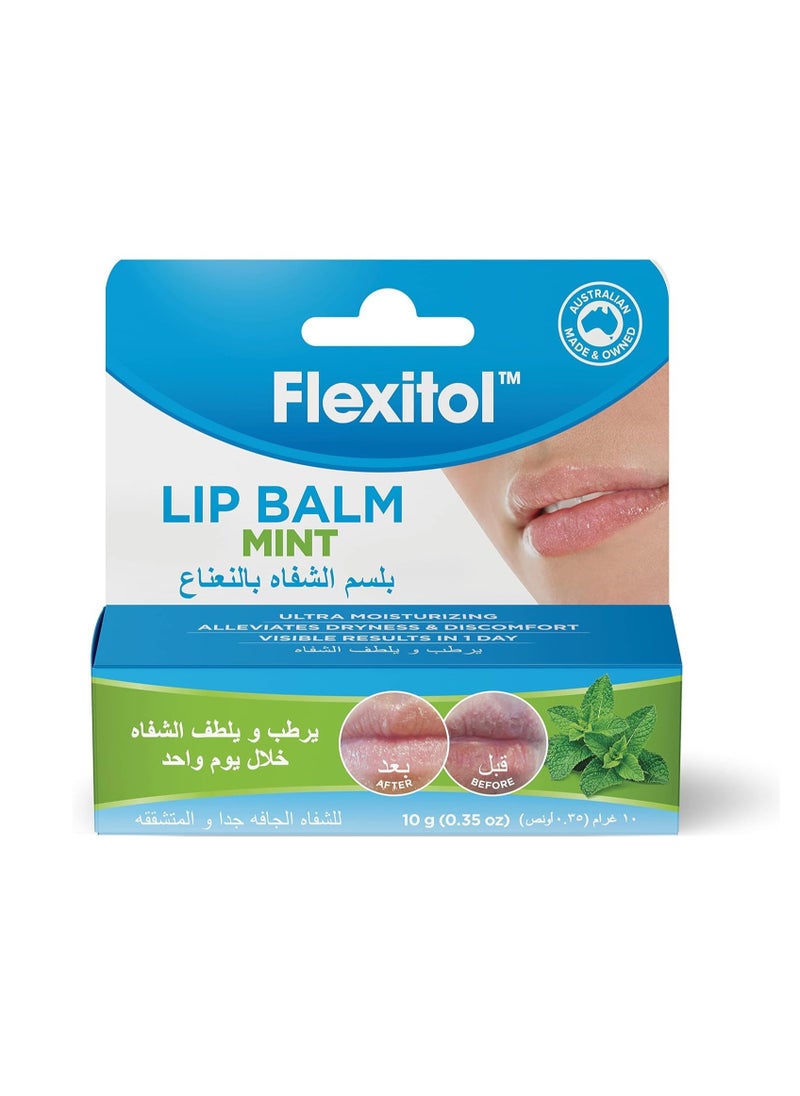 Flexitol - Flexitol Lip balm 10g- Mint - Image 1
