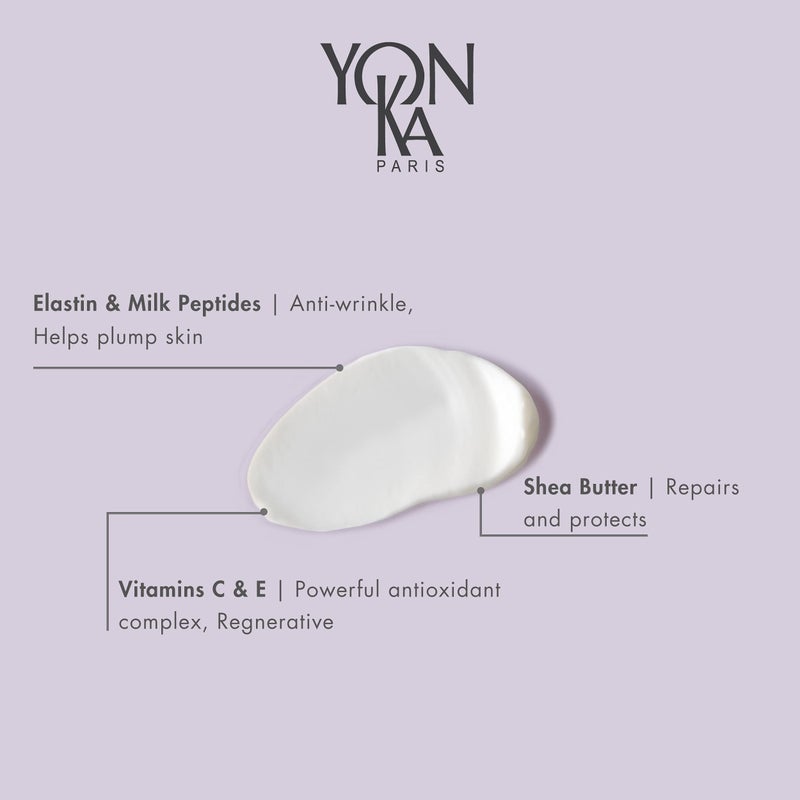Yonka Yon-Ka Elastine Nuit Anti-Wrinkle Night Cream | Anti Aging Facial Moisturizer and Eye Cream | Soften Fine Lines and Wrinkles with Vitamin C and Elastin Peptides | Paraben-Free | 1.70 oz - Image 4