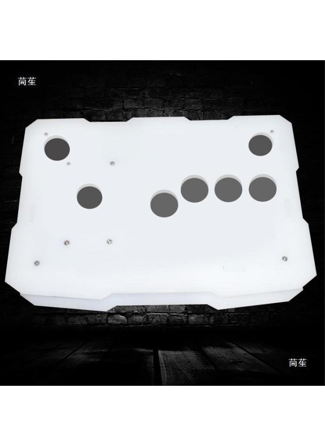 جنرال إطار من الأكريليك على شكل هيكل هزاز من Kings Arcade Frame DIY ملحقات صندوق آلة الروك من Arcade - لون المنتج: إطار أكريليك أحمر بأربعة أزرار قوس  - Image 5