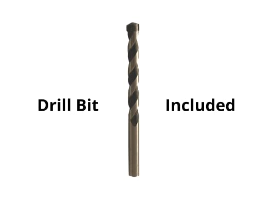 BCP Fasteners 100 Qty 1/4" x 1-3/4" Hex Head Diamond Tip Concrete Screws to Anchor Masonry, Block & Brick with Drill Bit Included (BCP499) - Image 5