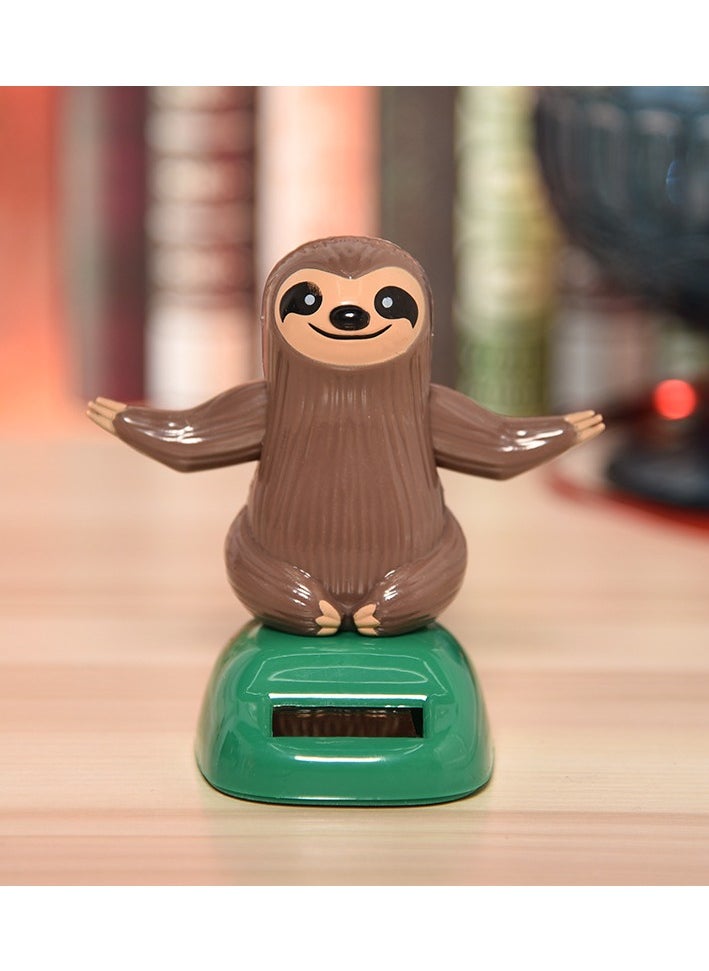 Radar New Sloth Solar Car Ornament 