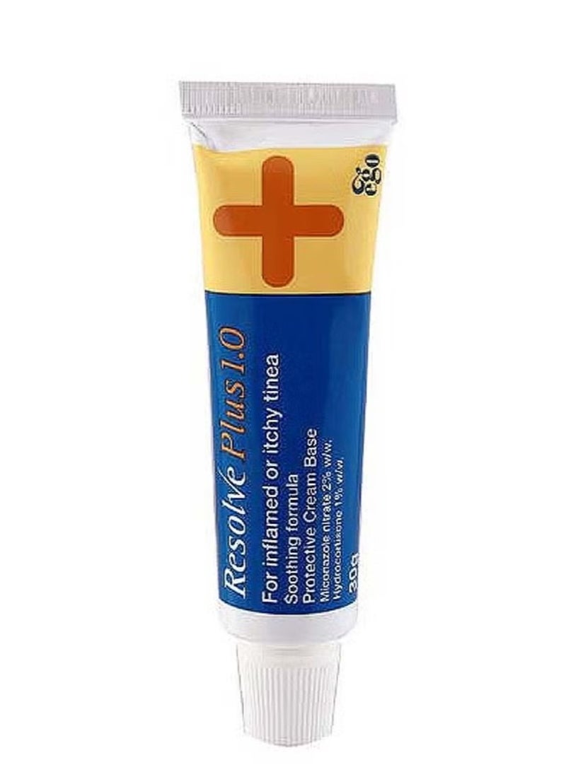 Ego Dual-Action Anti-Fungal & Anti-Inflammatory Cream (30g) - for Itchy Tinea, Thrush, & Eczema - With Miconazole Nitrate and Hydrocortisone 30grams - Image 2