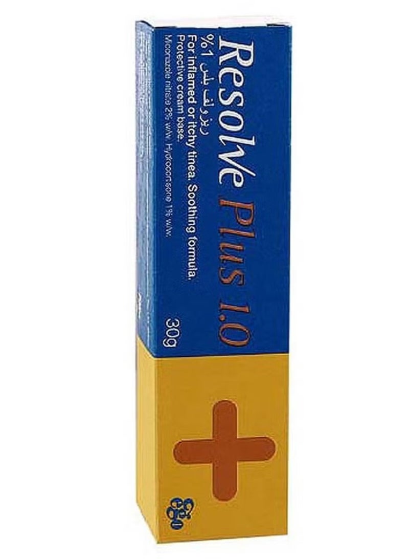 Ego Dual-Action Anti-Fungal & Anti-Inflammatory Cream (30g) - for Itchy Tinea, Thrush, & Eczema - With Miconazole Nitrate and Hydrocortisone 30grams - Image 1