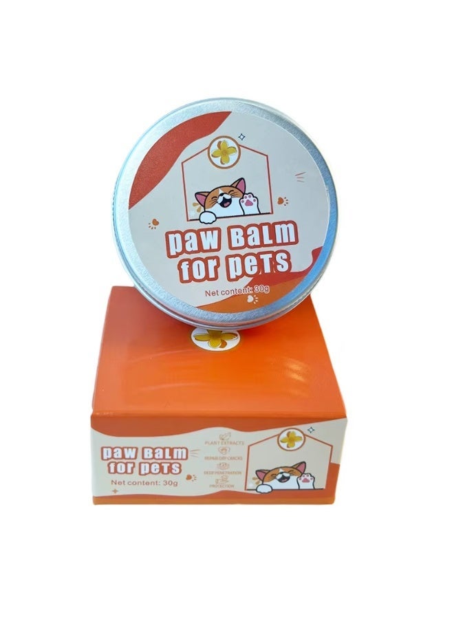Next Vogue Lick-Safe Paw and Nose Balm 30 g for Dogs and Cats Natural Moisturizing Skin Care - Image 1