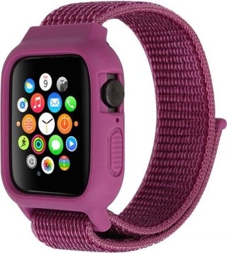 Apple Watch Compatible 1 2 3 4 5 42MM 44MM Armored Loop Mesh Case Tme Band - pzsku/Z1CF8F320FAA2BCA8B6F9Z/45/_/1725791014/80e978f6-933c-4e60-ab2b-ed9ae45f6d41