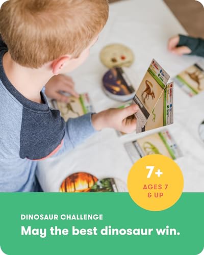 SimplyFun Dinosaur Challenge  Learn About Dinosaurs and Situational Analysis  Engaging and Educational Kids Card Game  2 to 4 Players  Ages 7  Up - Image 5