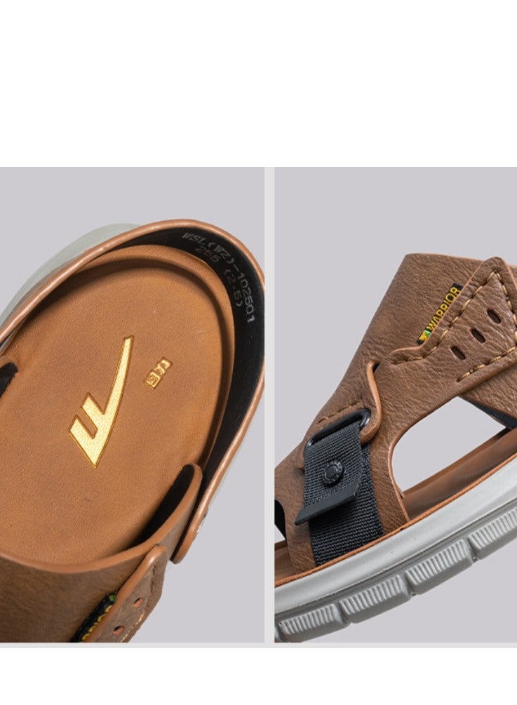 Warrior New Casual And Fashionable Style, Two Pairs Of Sandals And One Foot Of Beach Shoes - Image 3