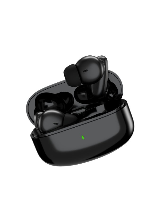 Xcell Xcell Soul14 Pro Wireless Earbuds | IPX4 Waterproof, 13mm Drivers, Immersive Bass | 24H Playtime, 8H Talktime | TWS with Mic for Sports & Daily Use | For iOS/Android/Huawei/Laptop – Black  - Image 2