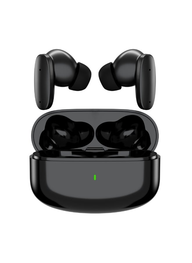 Xcell Xcell Soul14 Pro Wireless Earbuds | IPX4 Waterproof, 13mm Drivers, Immersive Bass | 24H Playtime, 8H Talktime | TWS with Mic for Sports & Daily Use | For iOS/Android/Huawei/Laptop – Black  - Image 1