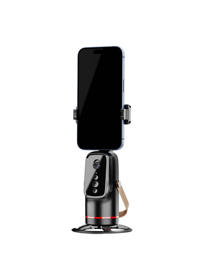 Generic - Q03 Smart Follow-up Pan-tilt 360-degree Rotation AI Face Recognition Live Tracking Shooting Mobile Phone Selfie Stick-Color:Q03 Follow-up Gimbal Without Lights - Image 1