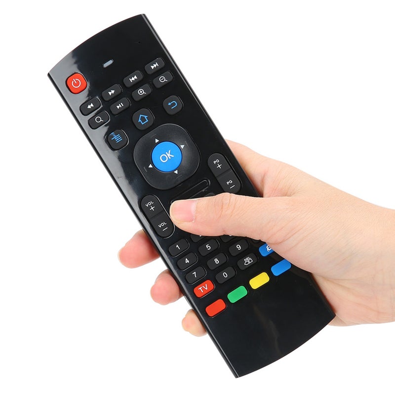 MX3 2.4G Wireless Air Fly Mouse Motion Sensing Infrared Remote Controller for TV PC - Image 5