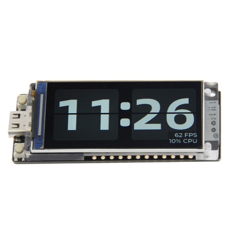 شاشة عرض LCD مقاس 1.9 بوصة بتقنية ST7789 ولوحة تطوير مع وحدة اتصال لاسلكي مزدوجة تدعم WIFI و BT5.0 - Image 1