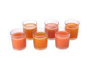 Urmila Plastic® Polycarbonate Small Squat Drinking Glasses for Water Juice for Dining Table Home Kitchen Party Restaurant 100 ml Set of 12 Transparent - Image 3