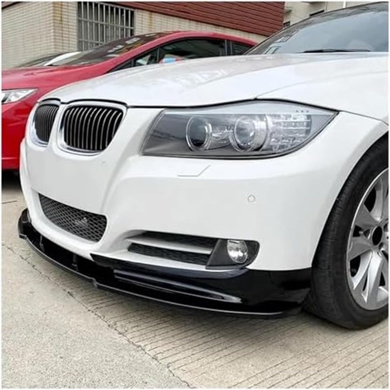 QASULER Front Bumper Lip Splitter for BMW 3 Series E90 E91 - Image 3