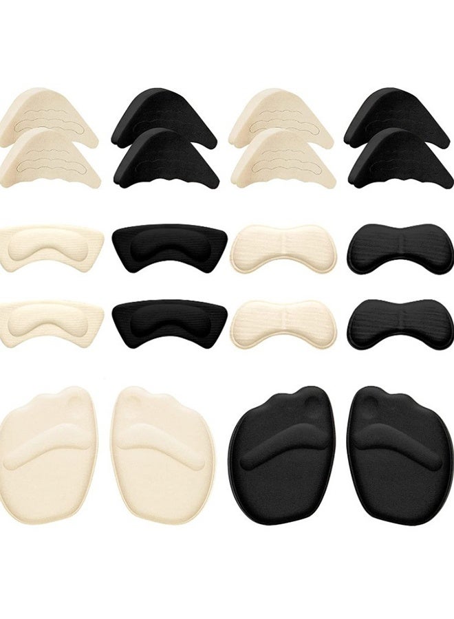 10 أزواج من حشوة الأحذية وسادات أمامية لتوسيد الكعب العالي قابلة للتعديل عند الأصابع - Image 1