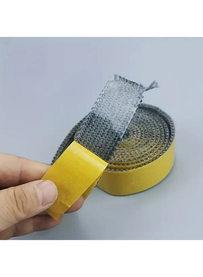 1pc Self Adhesive Fireproof Fiberglass Gasket Tape High Temp Resistant For Wood Stove Fireplace - Image 2
