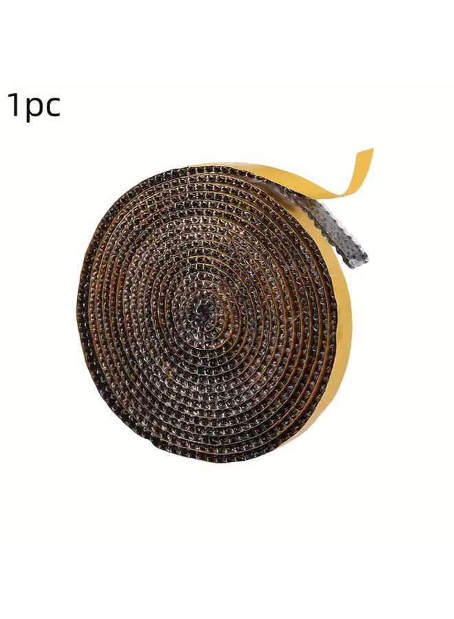 1pc Self Adhesive Fireproof Fiberglass Gasket Tape High Temp Resistant For Wood Stove Fireplace - Image 1