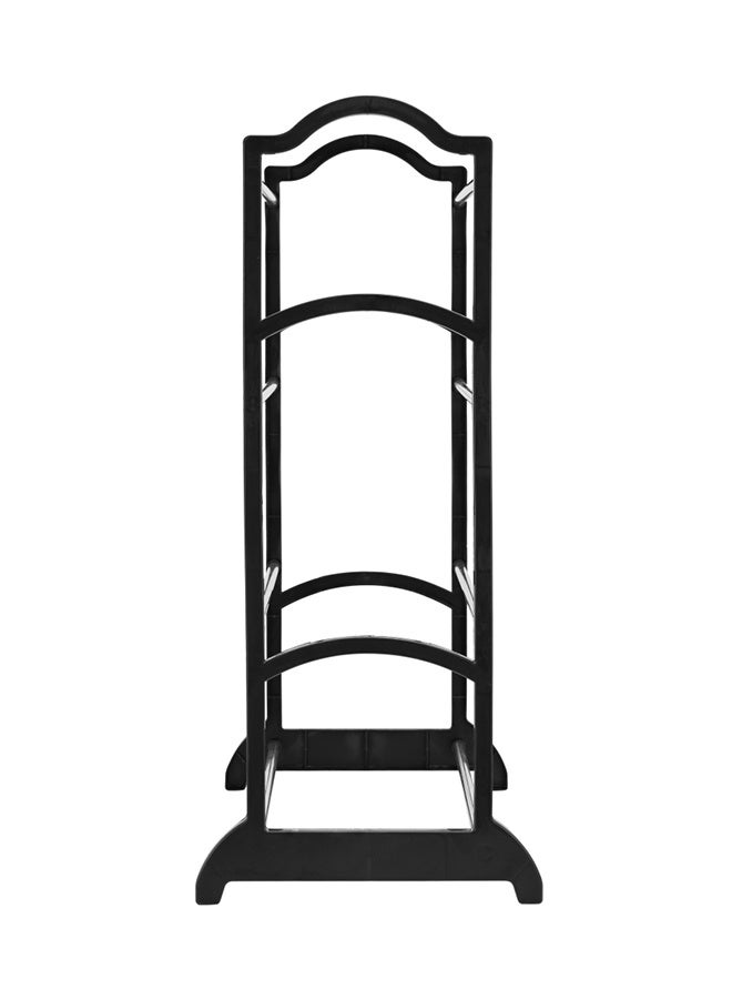 LAWAZIM 4-Tier Shoe Rack - 41x23x53cm - Free Standing Multipurpose Shoe Storage Cabinet Organizer for 8 Pairs, Open Shelf Design with Tool-Free Assembly - for Entryway, Closet, Bedroom, Apartment - Image 4