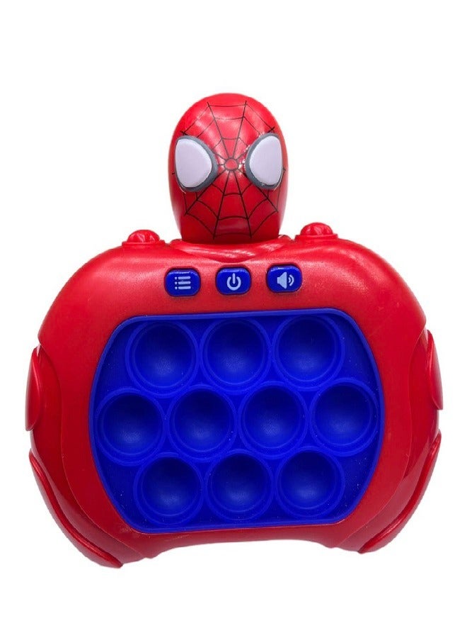 SPIDERMAN Pop Quick Push Game Console Series Toys for Kids, Interesting Push Bubble Fidget Stress Relief Toys, Anti-Stress Toys for Boys and Girls - Image 1