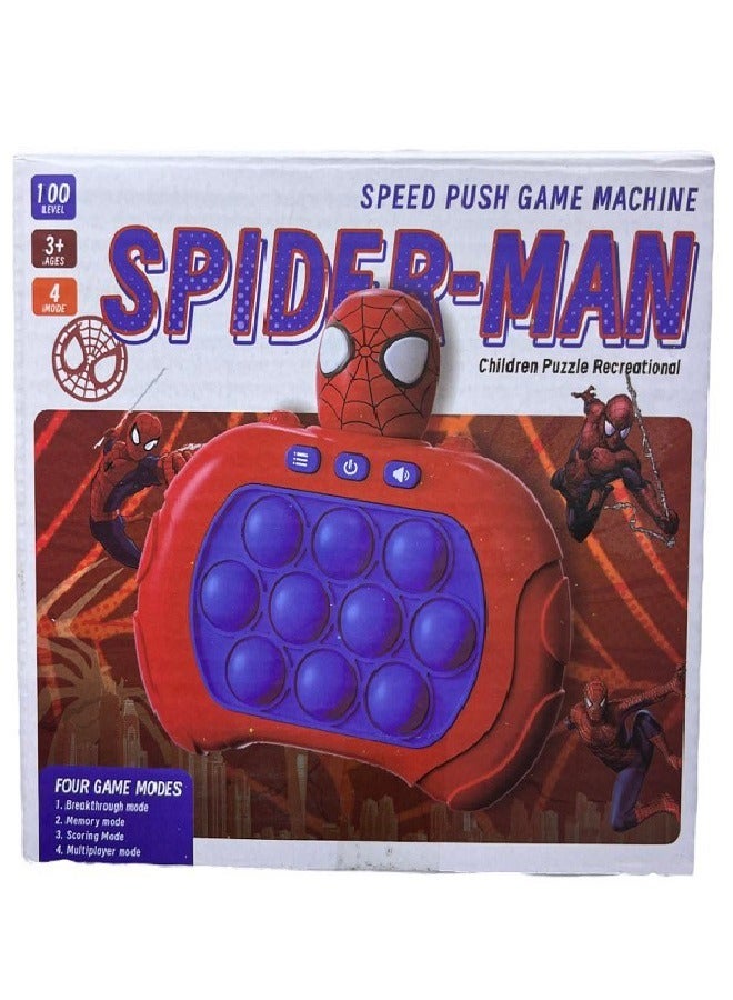SPIDERMAN Pop Quick Push Game Console Series Toys for Kids, Interesting Push Bubble Fidget Stress Relief Toys, Anti-Stress Toys for Boys and Girls - Image 2