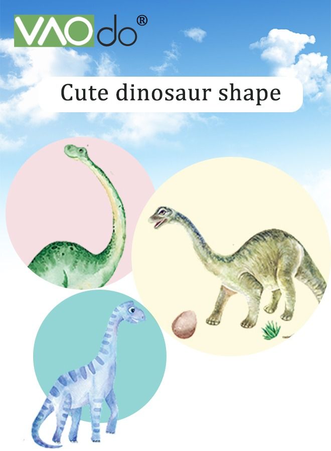 VAOdo عناصر الديناصور خلفية مقاومة للماء المواد البلاستيكية ديكور المنزل الجدار ملصق غرفة نوم غرفة المعيشة غرفة الأطفال ورق حائط للزينة - Image 4