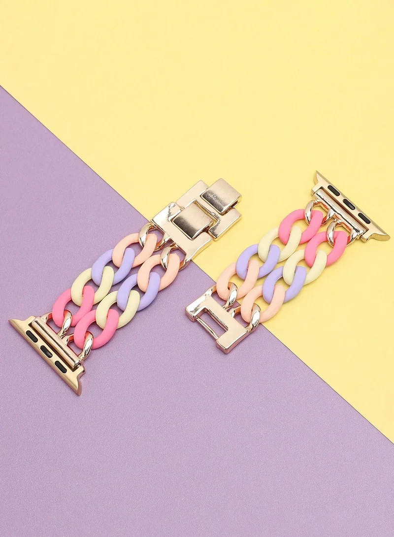 صوص هاوت سوار ساعة أبل أكريليك صلب للنساء ٤٢٤٤٤٥ مم