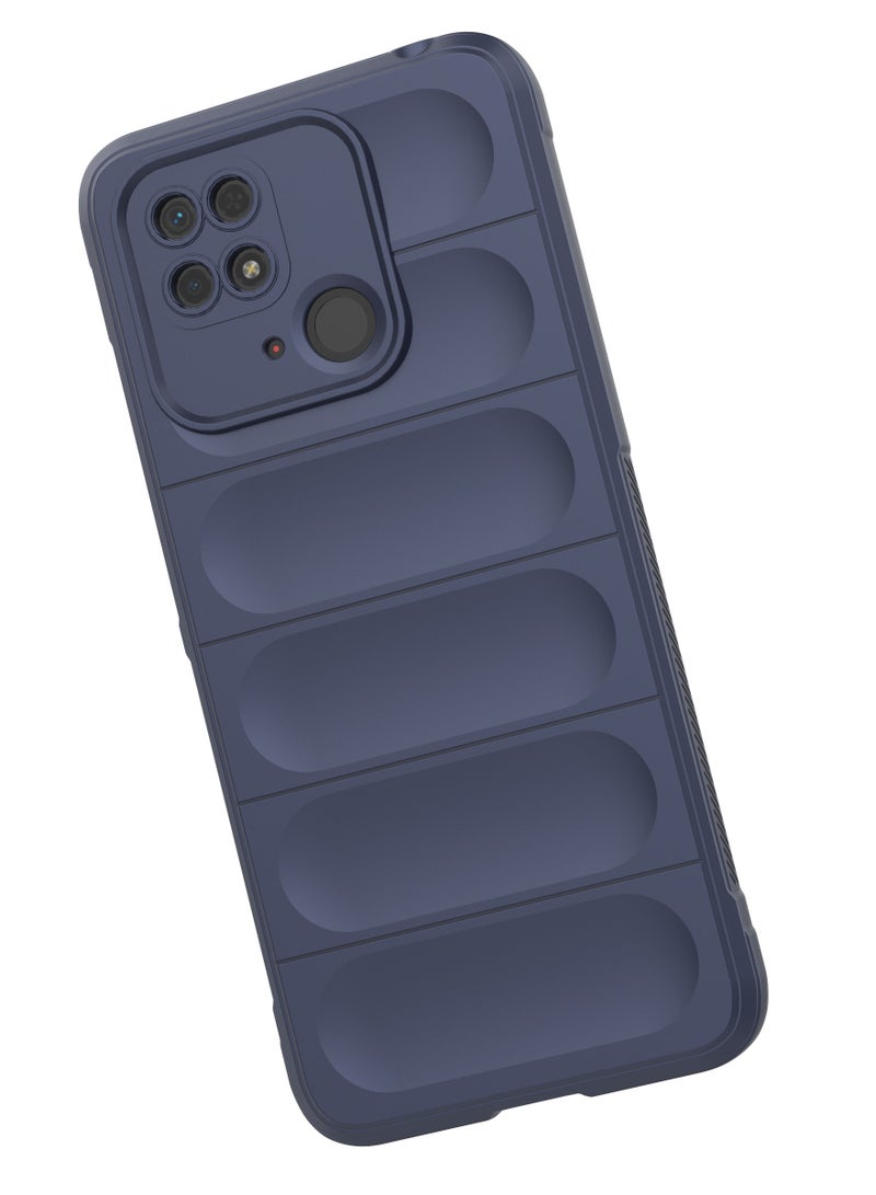 UNBLACK Compatible With Xiaomi Redmi 10C Magic Case Back Cover (Dark Blue) - Image 2