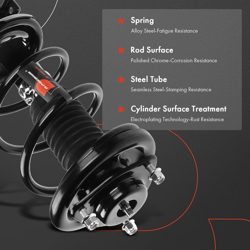 A-Premium Front Complete Suspension Strut & Coil Spring Assembly for Mitsubishi Lancer - Image 5