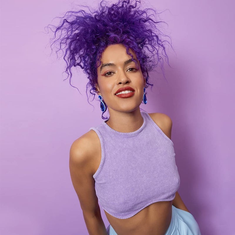 Arctic Fox Semi-Permanent Hair Dye, Vegan & Cruelty-Free, Ammonia-Free, Conditioning, Long Lasting, Vibrant Purple AF Color, For All Hair Types, Unisex, 4 Fl Oz - Image 4