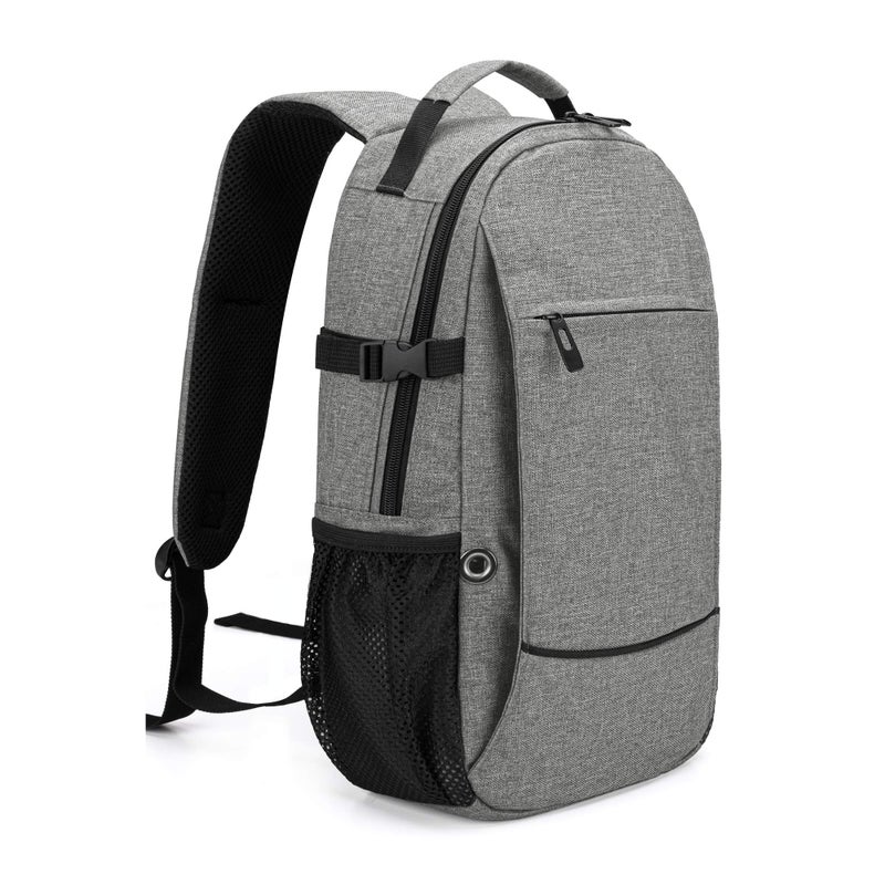 CURMIO Oxygen Tank Backpack  Portable Oxygen Cylinder Carrying Bag for Travel  Fits for Tank Size M2  M4/A  ML6  M6/B  M7  M9/C  Patent Design  Gray - Image 1