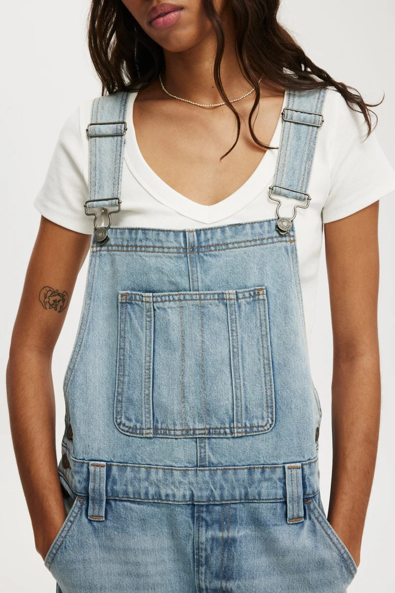Cotton On  Denim Overall for Women | Best Price UAE
