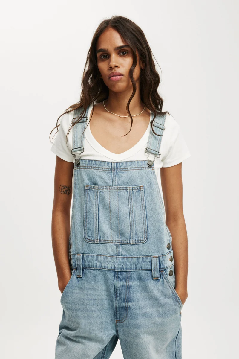 Cotton On  Denim Overall for Women | Best Price UAE
