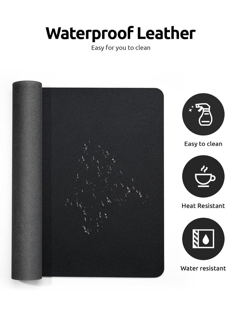 XiuWoo - Large Gaming Mouse Pad Extended Desk Mat Mousepad with Anti-Slip Base Keyboard Mat for Office Desk Decor - Image 1