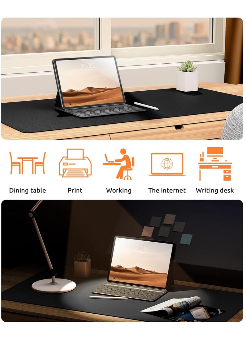 XiuWoo - Large Gaming Mouse Pad Extended Desk Mat Mousepad with Anti-Slip Base Keyboard Mat for Office Desk Decor - Image 1