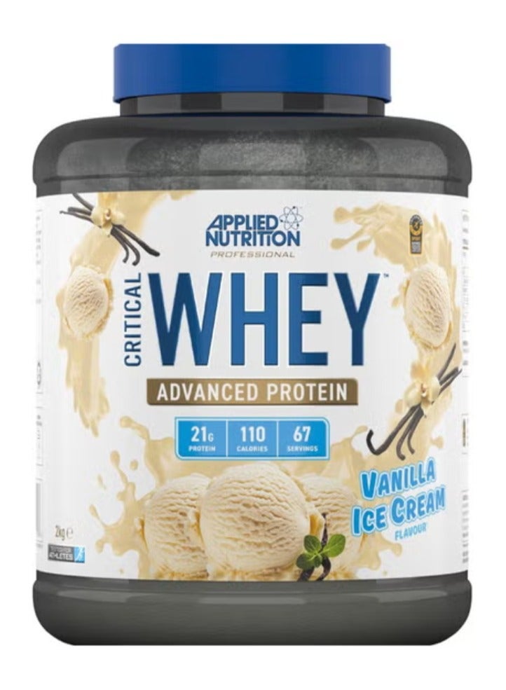 أبلايد نيوتريشن مزيج بروتين مصل اللبن المتقدم من كريتيكال واي، كاسترد، 2 كجم - Image 1