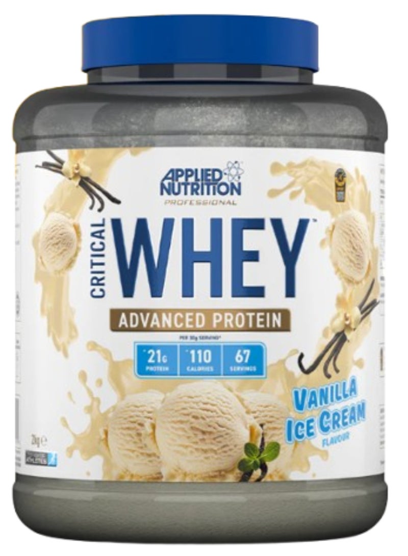 أبلايد نيوتريشن بروتين كريتيكال واي المتقدم بنكهة آيس كريم الفانيلا 2 كجم - Image 1