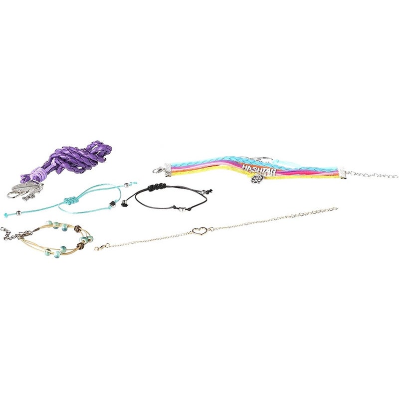 هاشتاج صناعة الأسورة علي الموضة 6 قطع - HTMB2101 - Image 2