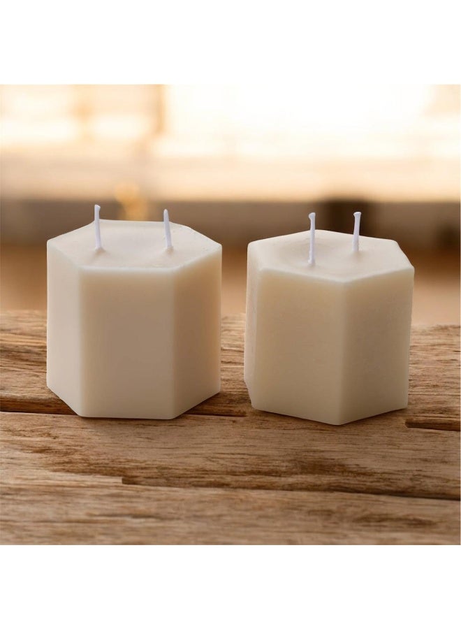 مجموعة شموع عطرية يدوية الصنع – تصميمات بيج فريدة