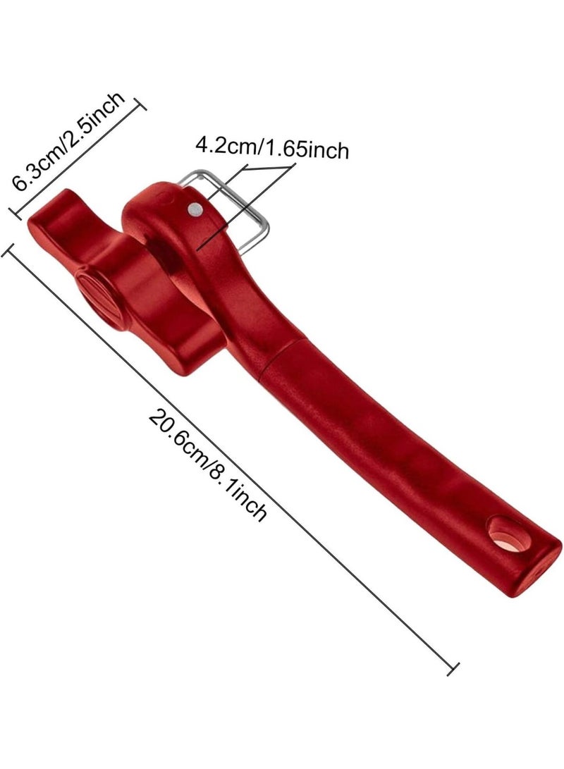 PTTIMFFM Can Opener Manual,Safe Cut Manual Can Opener, Side-Cut Safety Can Opener Smooth Edge,Stainless Steel Can Openers by Heavy Duty - Image 3