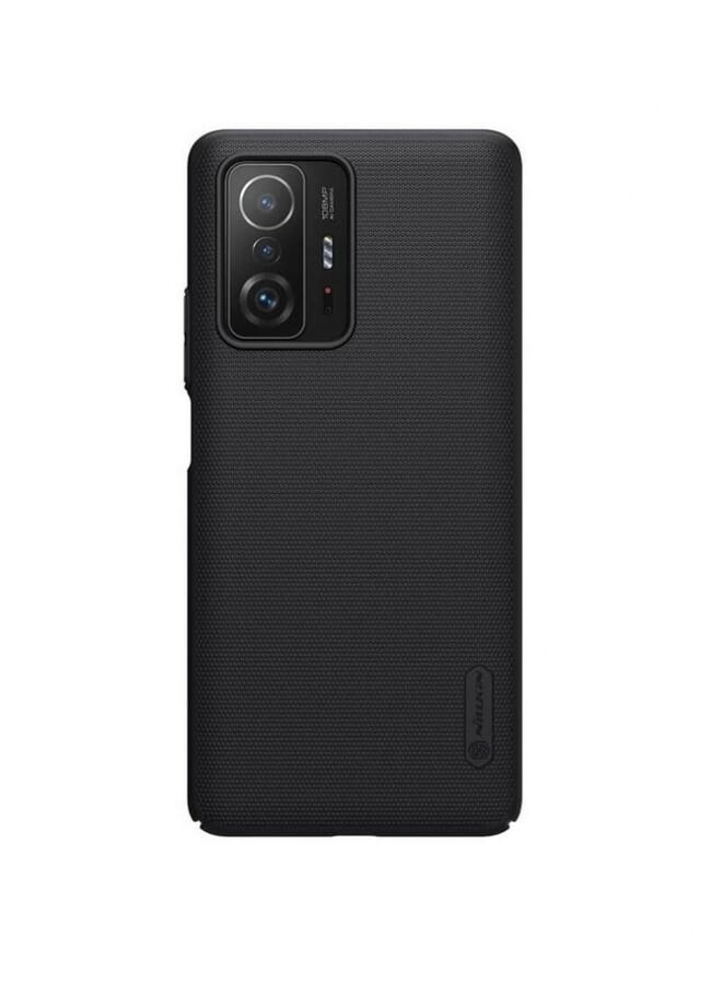 Nillkin Super Frosted Shield Back Hard Case Cover For Xiaomi Mi 11T/11T Pro Black - Image 1