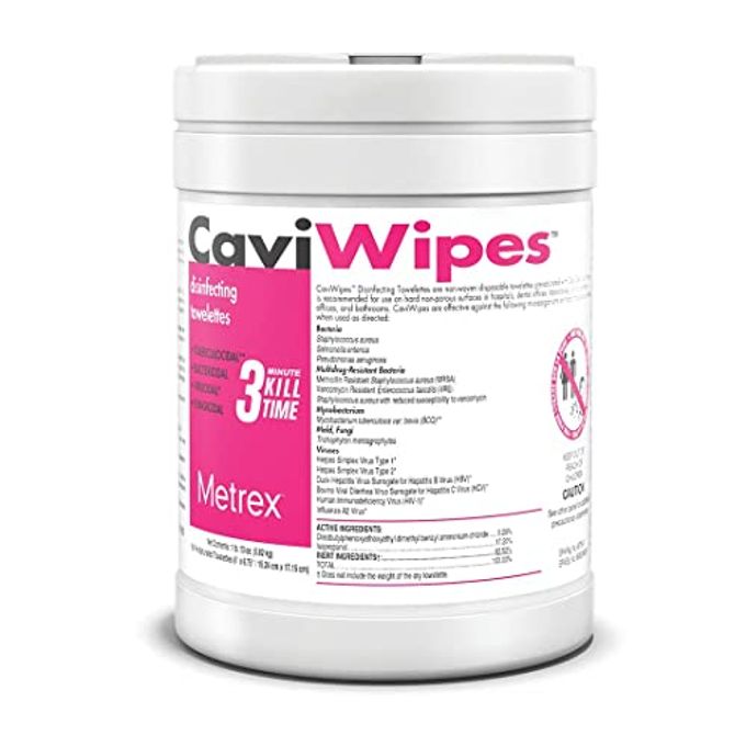 Metrex Caviwipes 6" X 6 3/4" Large (160) - Image 4