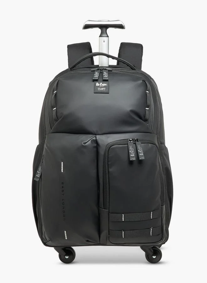 Lee Cooper Solid School Trolley Bag For Kids 13 Years+ With Retractable Handle