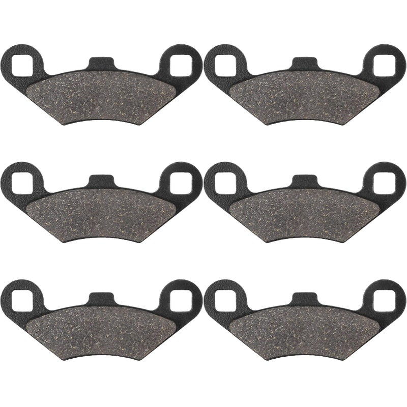 LOCOPOW 2202412 Front Rear Brake Pads for Polaris Hawkeye 300 Predator 500 Sportsman 300 400 500 HO 800 570 Scrambler Magnum 325 330 Trailblazer 250 330 Trail Boss BIg Boss Xpedition 325 425 Xplorer