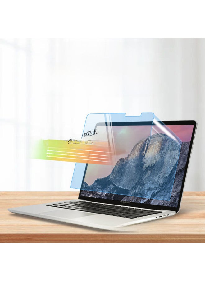 Generic - Apple Macbook Pro Laptop Blue Light Filter Protective Film Screen Cover For Air Macbook Suitable For Off-Road Equipment-Color:Huawei Matebook X (model 2020)-Dimensions:Hd Blue Light Film (full Glue) With Packaging Tools - Image 1