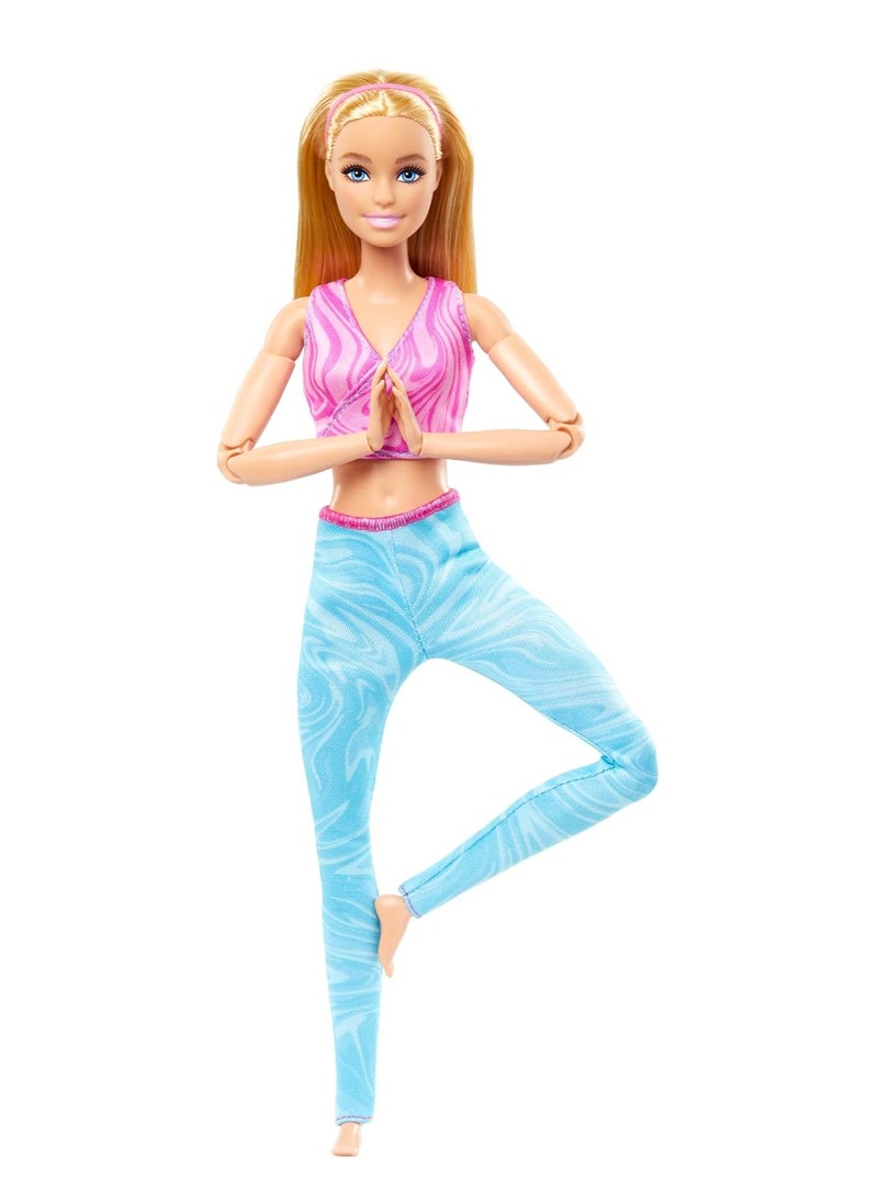 Barbie Barbie Made to Move Blonde Fashion Doll  - Image 1